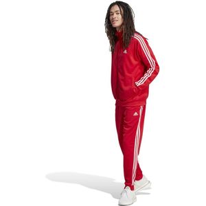 Adidas Basic 3-Stipes Tricot Trainingspak Better Scarlet