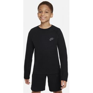 Nike Sportswear Tech Fleece Sweatshirt Kids Triple Black Maat 147/158