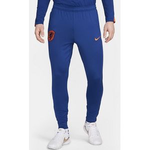 Nike Nederland 24/25 Strike Dri-FIT Knit Voetbalbroek Deep Royal Blue Maat XL