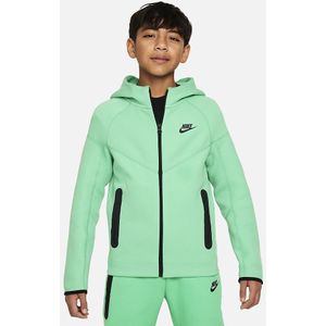 Nike Sportswear Tech Fleece Hoodie Kids Spring Green Maat 147/158