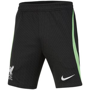 Liverpool FC Strike Nike Dri-FIT Voetbalbroek Kids Black Poison Green Maat 158/170