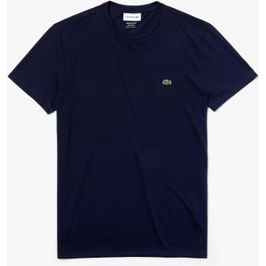 Lacoste T-shirt met Ronde Hals Navy Maat XS