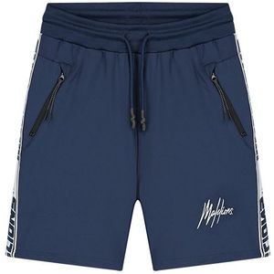 Malelions Sport React Tape Shorts Navy White Maat L