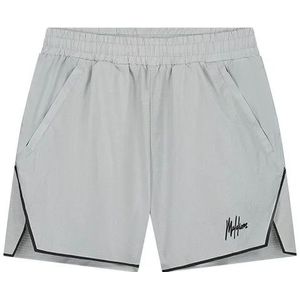 Malelions Sport Active Mesh Shorts Light Grey Maat S