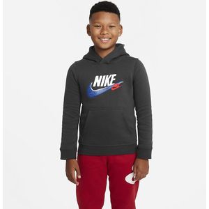 Nike Sportswear Standard Issue Fleecehoodie Kids Dark Smoke Grey Maat 122/128