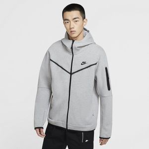 Nike Sportswear Tech Fleece Hoodie Dark Grey Heather Maat XL