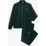 Lacoste Trainingspak Gerecyclede Stof Green