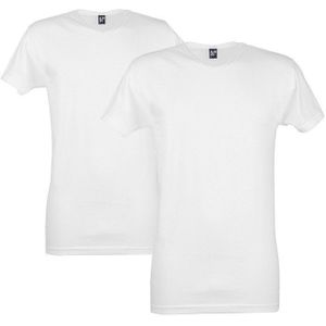 vermont 2-pack V-hals shirts wit