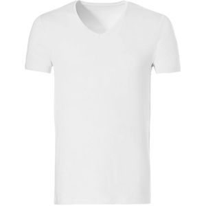 Ten Cate heren Bamboe T-shirt V-hals - Wit