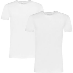 basics 2-pack O-hals shirts wit