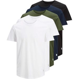 5-pack O-hals shirts noa multi