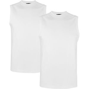 2-pack O-hals tanktops american wit