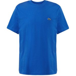 O-hals shirt crocodile logo blauw