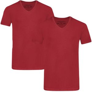 circular made 2-pack V-hals shirts vance rood
