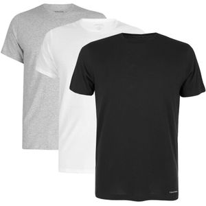 3-pack O-hals cotton shirts basic multi