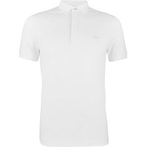 paris edition polo shirt katoenpique wit