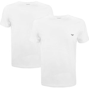 2-pack O-hals shirts stretch wit