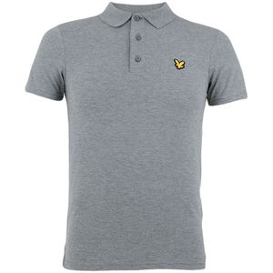 polo shirt classic grijs