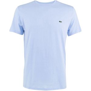 O-hals shirt small logo blauw III