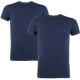 2-pack O-hals shirts small GA logo blauw