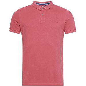 polo shirt classic pique roze