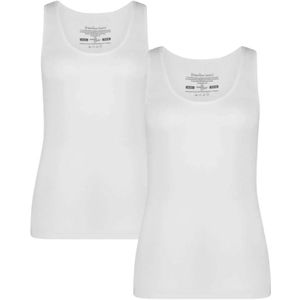 dames circular made 2-pack tanktops alice wit