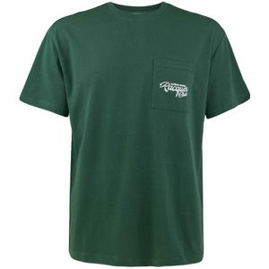 O-hals shirt jersey groen
