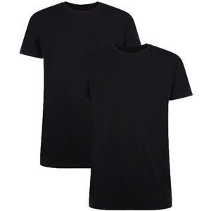 2-pack O-hals shirt ruben zwart