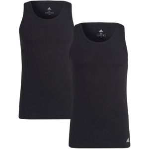 2-pack tanktops active flex zwart