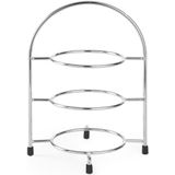 Hendi Etagère - Serveerstandaard voor Borden max. Ø170mm - 185x175x(H)260mm