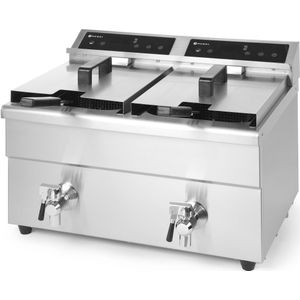 Hendi Inductie friteuse Kitchen Line 8+8 liter