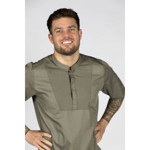 Cheffix Koksbuis Ice | Olijf Groen | korte mouw