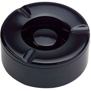 WACA Terras Asbak Ø10cm - Zwart Melamine