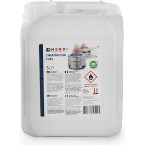 Hendi Brandpasta Voor Chafing Dish - Brandgel Jerrycan - 5 Liter