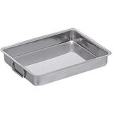 Pujada's - Koekenpan met Beweegbare Handvatten - Roestvrij Staal - 9(h)x60x40cm