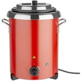 Buffalo Soepketel 5,7 liter rood - HotPot