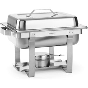 Hendi Chafing Dish - RVS Warmhoudschaal - Au Bain Main Marie Buffetwarmer - GN 1/2 - 4,5 Liter