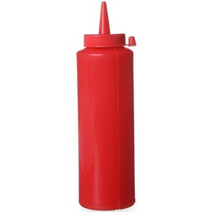 Hendi Dispenser flacon 0,35 liter rood