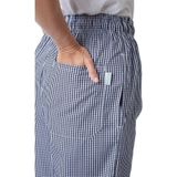 Whites - Vegas Chef Broek - Blauw en Wit Ruitje - Kleding