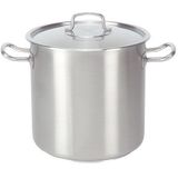 Kookpan Hoog Ø40cm, 50 liter, Pujadas, RVS, 720009