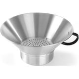 Hendi Frituurvergiet Aluminium - Vaste Bodem - Frites Lekbak met Uitneembare Zeef - Ø40x(H)17cm