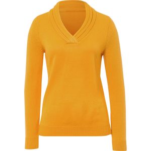 Okergeel truitje dames hotsell