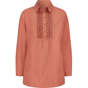 Dames Comfortabele blouse in papaya