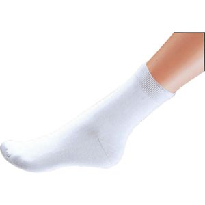 Enkelsokken - Wit - 3 Paar - 78% Katoen, 20% Polyamide, 2% Elastaan