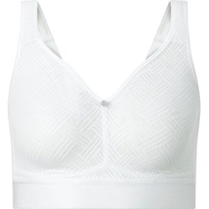 Dames Comfortbeha zonder beugel in wit