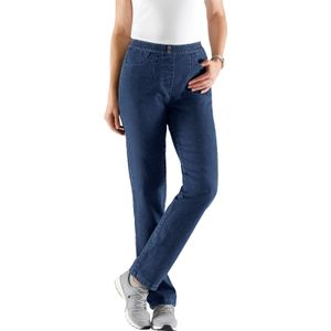 Jeggings - Blue Stonewashed - 81% Katoen - Opgestikte Zakken