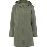 Lange Hoodie - Gemêleerd - Met Capuchon - Comfortabele Pasvorm