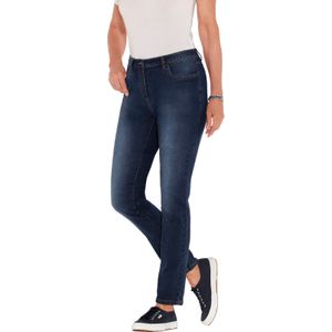 Jeans - Donkerblauw - 81% Katoen, 17% Polyester, 2% Elastaan