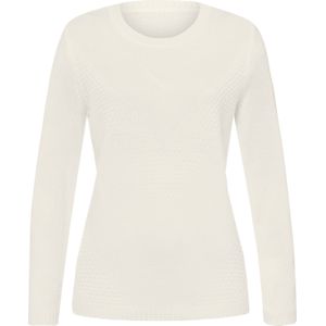 Dames Pullover met lange mouwen in ecru