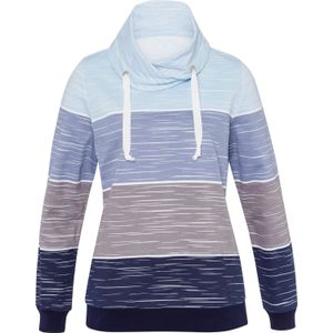 Classic Basics - Sweatshirt - Marine/Lichtblauw gedessineerd - 100% Katoen